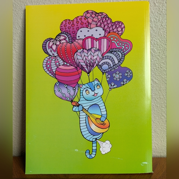 "Coloring Cat Farts" Coloring Book - Picture 2 of 8